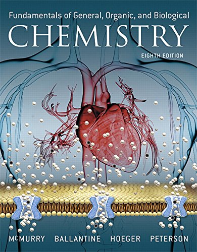 Book Cover Fundamentals of General, Organic, and Biological Chemistry Plus Mastering Chemistry with Pearson eText -- Access Card Package (8th Edition)
