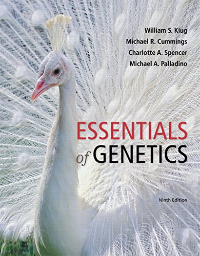 Book Cover Essentials of Genetics (9th Edition) - Standalone book