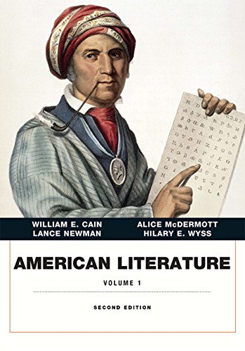 Book Cover American Literature, Volume I (2nd Edition)