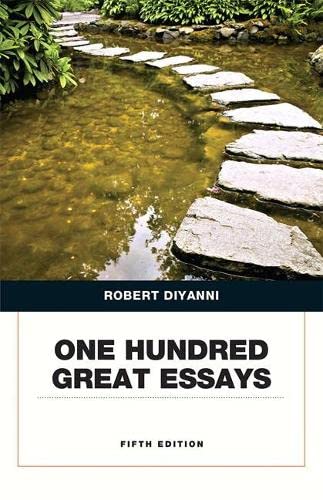 Book Cover One Hundred Great Essays