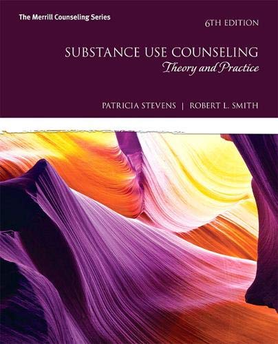 Book Cover Substance Use Counseling: Theory and Practice (The Merrill Counseling Series)