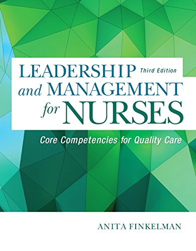 Book Cover Leadership and Management for Nurses: Core Competencies for Quality Care