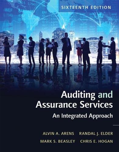 Book Cover Auditing and Assurance Services