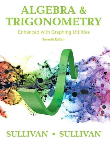 Book Cover Algebra and Trigonometry Enhanced with Graphing Utilities