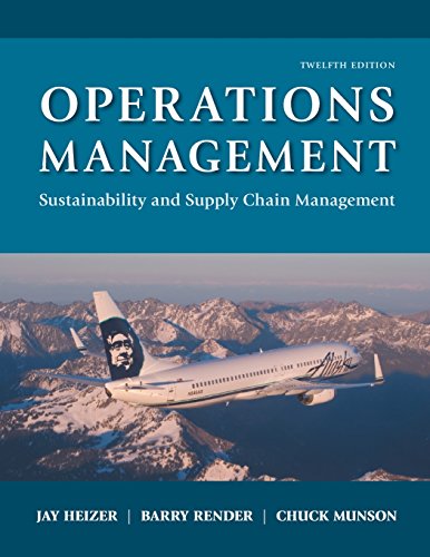 Book Cover Operations Management: Sustainability and Supply Chain Management (12th Edition)