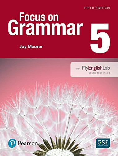 Book Cover Focus on Grammar 5 with MyLab English (5th Edition)