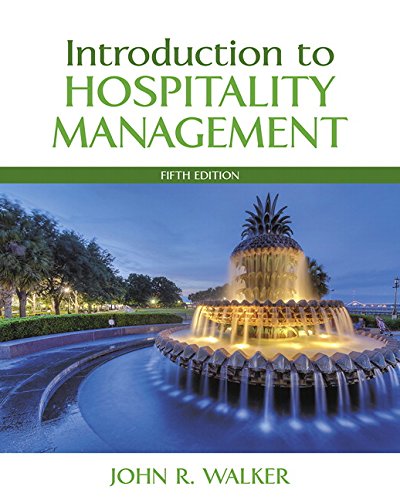 Book Cover Introduction to Hospitality Management