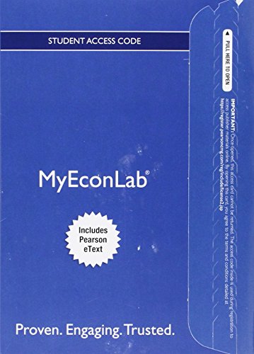 Book Cover MyLab Economics with Pearson eText -- Access Card -- for Microeconomics: Theory and Applications with Calculus