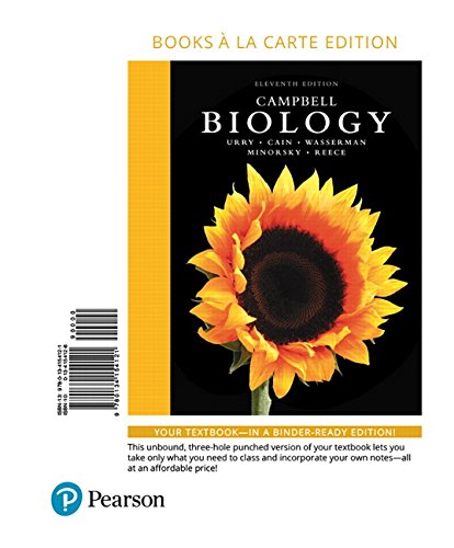 Book Cover Campbell Biology, Books a la Carte Edition