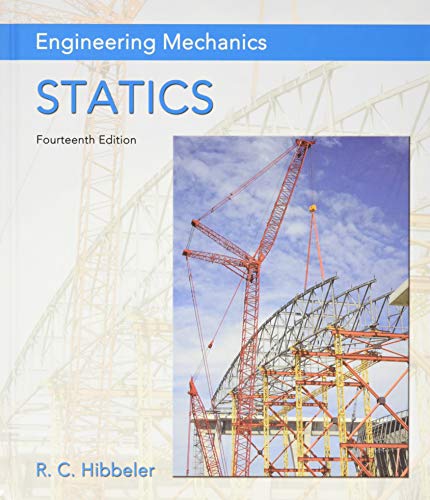 Book Cover Engineering Mechanics: Statics Plus Mastering Engineering with Pearson eText -- Access Card Package (Hibbeler, The Engineering Mechanics: Statics & Dynamics Series, 14th Edition)