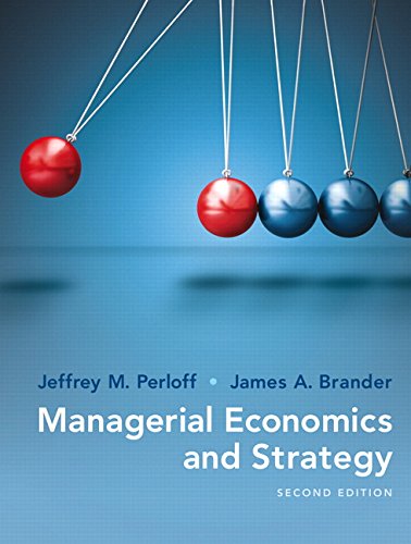 Book Cover Managerial Economics and Strategy (2nd Edition) (The Pearson Series in Economics)