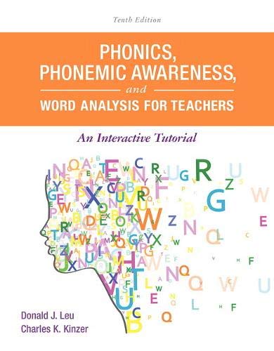 Book Cover Phonics, Phonemic Awareness, and Word Analysis for Teachers: An Interactive Tutorial (What's New in Literacy)
