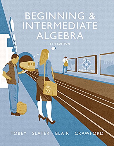Book Cover Beginning & Intermediate Algebra (5th Edition)