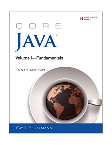 Book Cover Core Java Volume I--Fundamentals (10th Edition) (Core Series)
