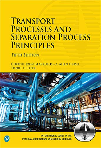 Book Cover Transport Processes and Separation Process Principles (International Series in the Physical and Chemical Engineering Sciences)