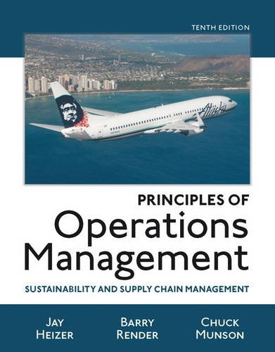 Book Cover Principles of Operations Management: Sustainability and Supply Chain Management