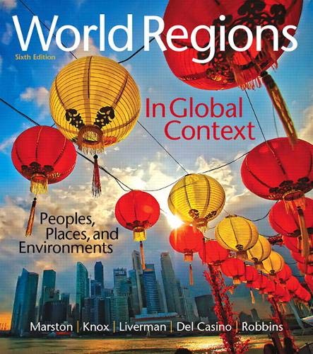 Book Cover World Regions in Global Context: Peoples, Places, and Environments (Masteringgeography)