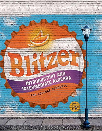 Book Cover Introductory and Intermediate Algebra for College Students Access Card Package (5th Edition) (Blitzer Developmental Algebra Series)