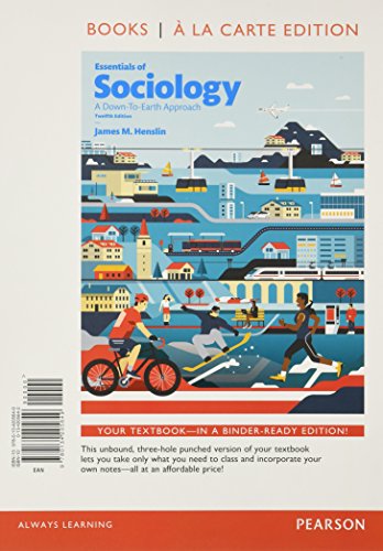 Book Cover Essentials of Sociology, Books a la Carte Edition