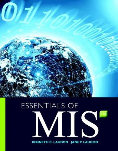 Book Cover Essentials of MIS