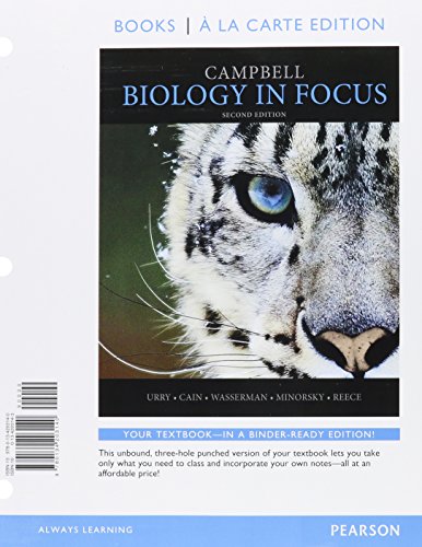 Book Cover Campbell Biology In Focus, Books a la Carte Plus Mastering Biology with eText -- Access Card Package (2nd Edition)