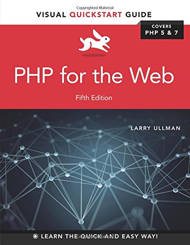 Book Cover PHP for the Web: Visual QuickStart Guide (5th Edition)