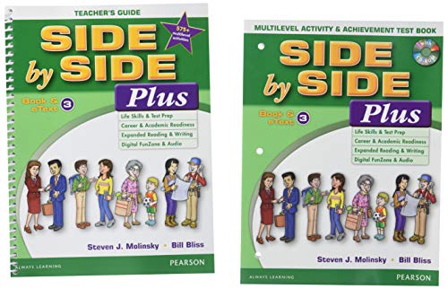 Side by Side Plus TG 3 with Multilevel Activity & Achievement Test Bk & CD-ROM