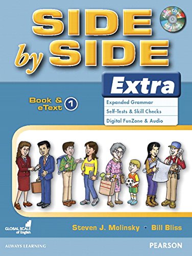 Side by Side Extra Book & eText 1 with CD