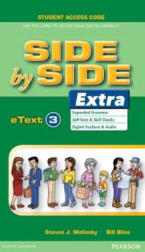 Side by Side Extra 3 eText Access Card