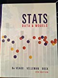 Stats: Data and Models, MyLab Statistics  Inside Sticker for Glue-In Packages, Student's Solutions Manual for Stats, My StatLab Glue-in Access Card, ActivStats (4th Edition)