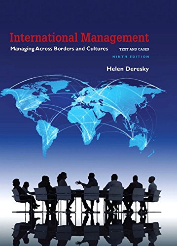 Book Cover International Management: Managing Across Borders and Cultures, Text and Cases