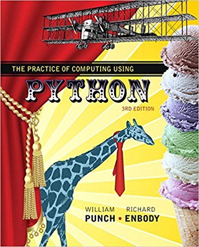 Book Cover The Practice of Computing Using Python (3rd Edition)