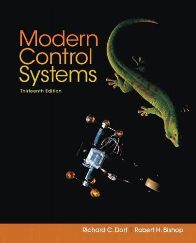 Book Cover Modern Control Systems