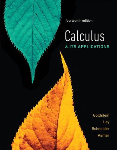 Book Cover Calculus & Its Applications