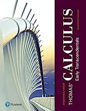 Book Cover Thomas' Calculus: Early Transcendentals (14th Edition)