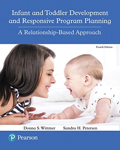 Infant and Toddler Development and Responsive Program Planning: A Relationship-Based Approach (4th Edition)