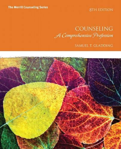 Book Cover Counseling: A Comprehensive Profession (Merrill Counseling)