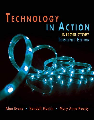 Book Cover Technology In Action Introductory (Evans, Martin & Poatsy, Technology in Action)