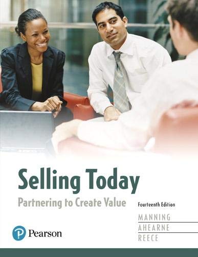 Book Cover Selling Today: Partnering to Create Value