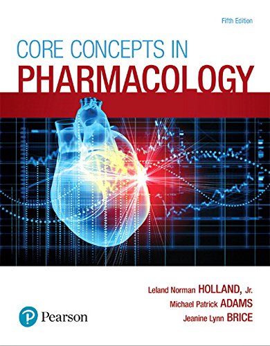 Book Cover Core Concepts in Pharmacology