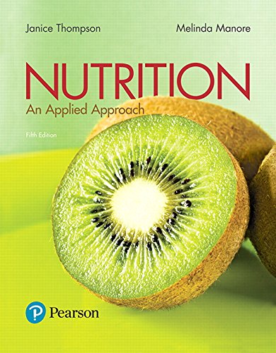 Book Cover Nutrition: An Applied Approach