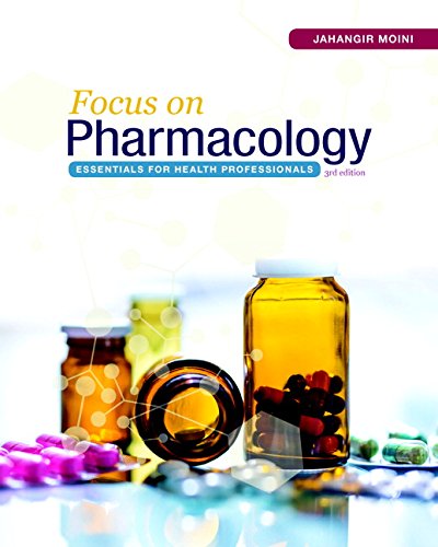 Book Cover Focus on Pharmacology: Essentials for Health Professionals