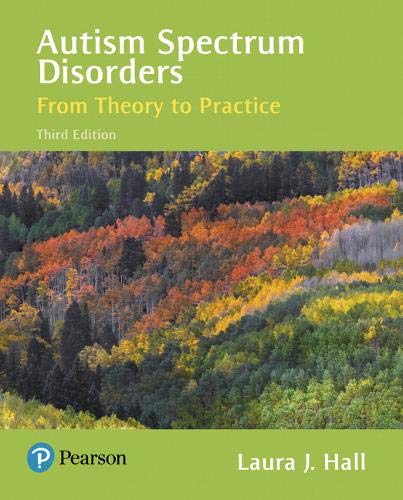 Book Cover Autism Spectrum Disorders: From Theory to Practice