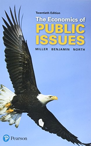 Book Cover Economics of Public Issues (The Pearson Series in Economics)