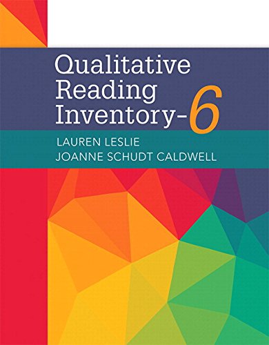 Book Cover Qualitative Reading Inventory-6, with Enhanced Pearson eText -- Access Card Package (What's New in Literacy)