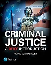 Book Cover Criminal Justice: A Brief Introduction (12th Edition)