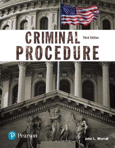 Book Cover Criminal Procedure (Justice Series) (The Justice Series)