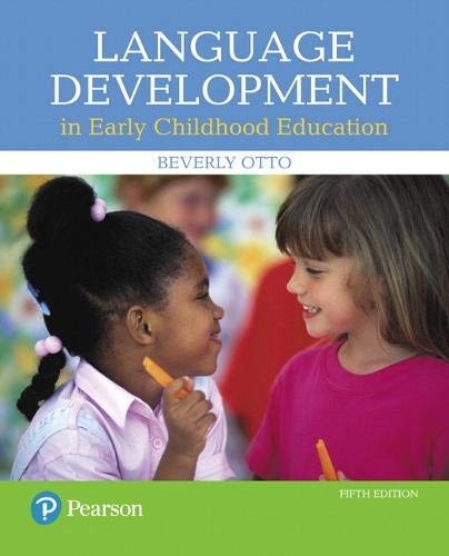 Book Cover Language Development in Early Childhood Education