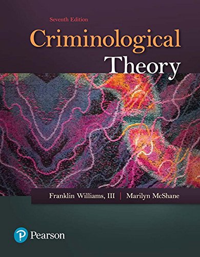 Book Cover Criminological Theory