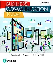 Book Cover Business Communication Today